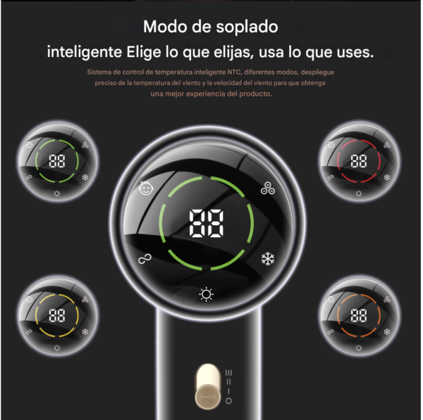 SECADOR DE PELO SUPERSONICO SILENCIOSO - Imagen 4
