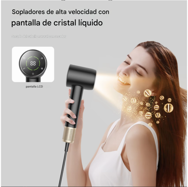 SECADOR DE PELO SUPERSONICO SILENCIOSO